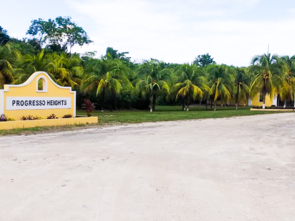 Front Gate Entrance with Sign