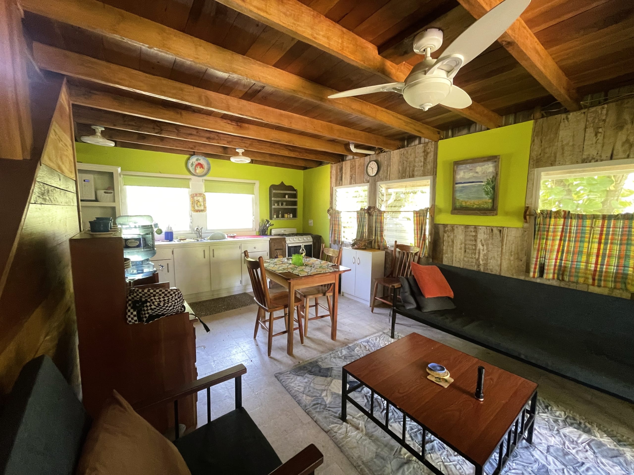 Living Area in the Guest House