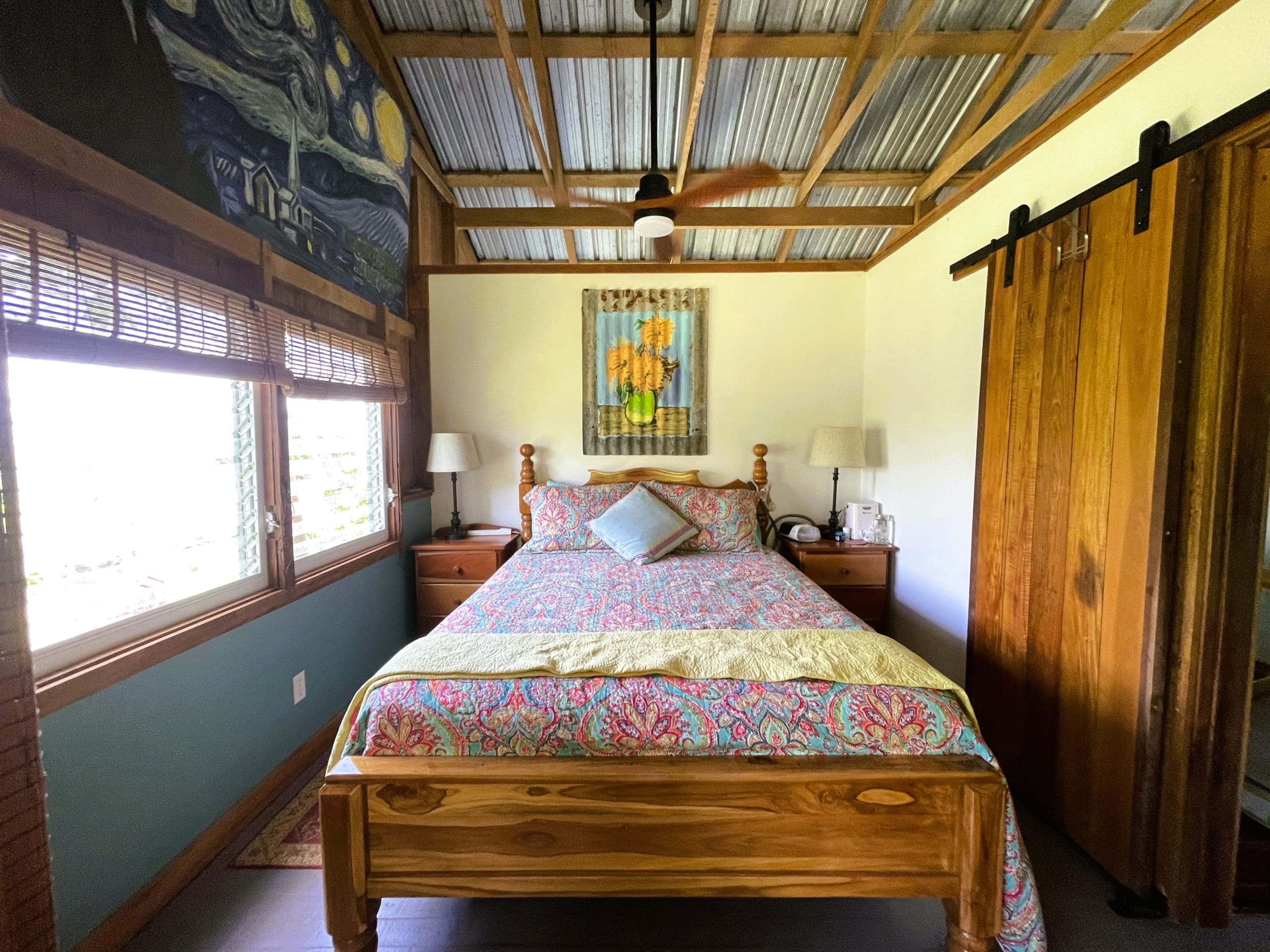The Master Bedroom in the Main House