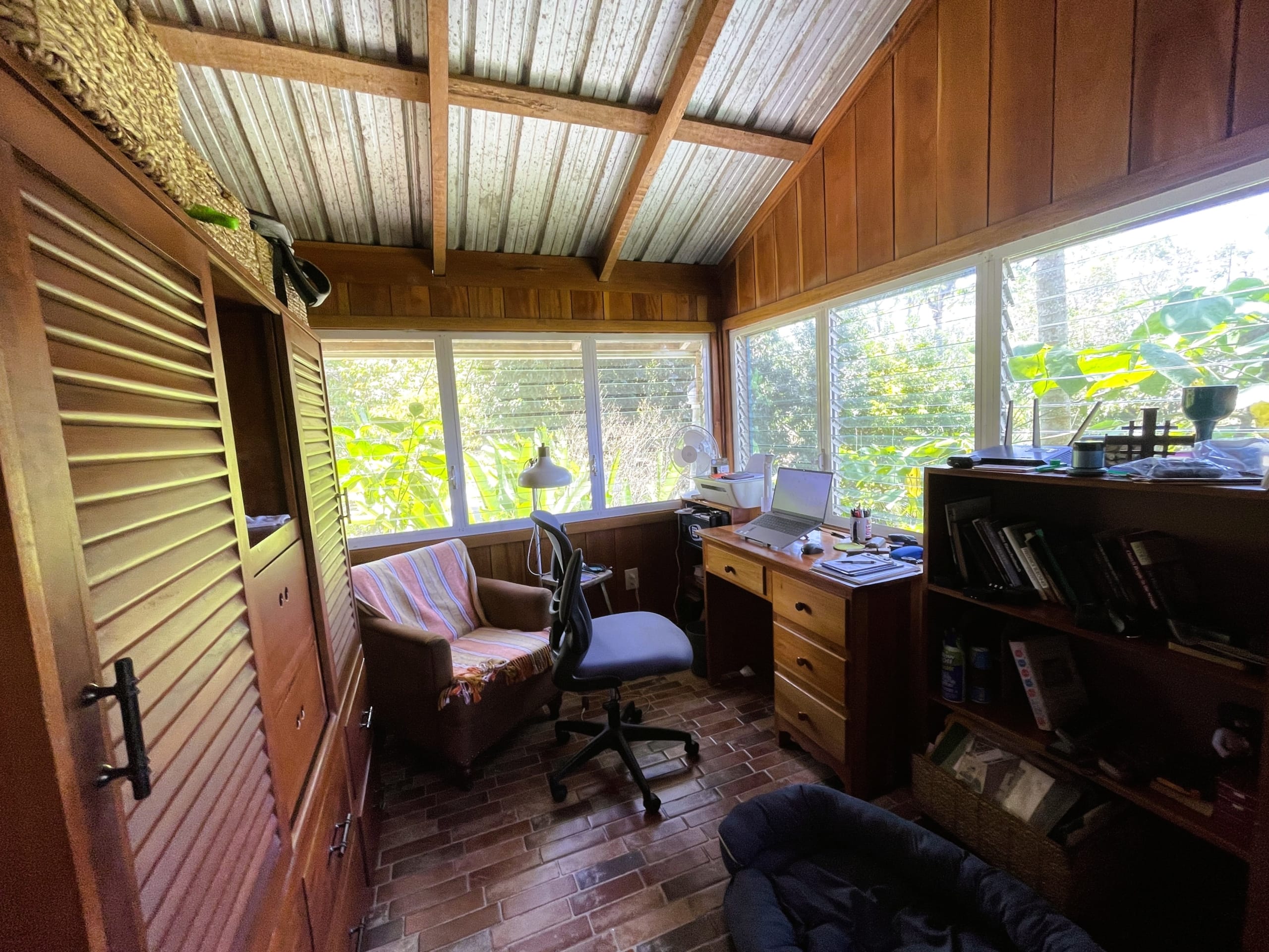 The Master Bedroom in the Main House